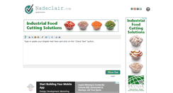 Desktop Screenshot of nadaclair.com